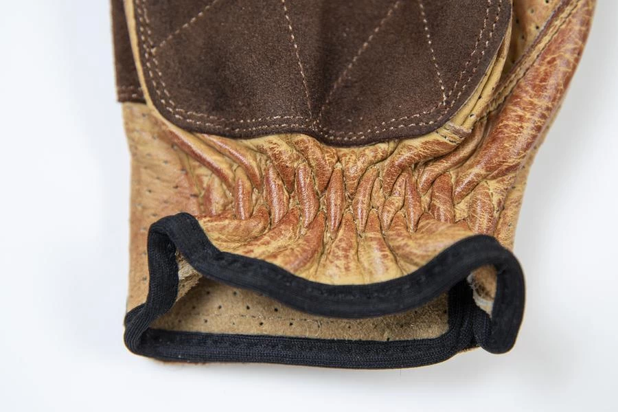 Fuel Rodeo Gloves - Yellow Leather 9 Fuel Rodeo Gloves - Yellow Leather - Image 7