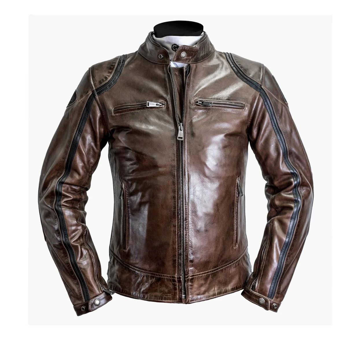 Helstons Modelo Leather Motorcycle Jacket 4 Helstons Modelo Leather Motorcycle Jacket - Image 2