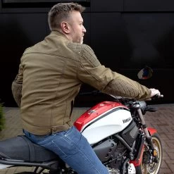 Richa - Scrambler 2 Waxed Cotton Jacket - Green 11 Richa - Scrambler 2 Waxed Cotton Jacket - Green -Moto Style Shop 21547 082 scrbl2 gr d 1 3 600