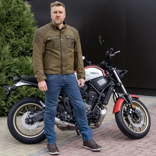 Richa - Scrambler 2 Waxed Cotton Jacket - Green 6 Richa - Scrambler 2 Waxed Cotton Jacket - Green - Image 4