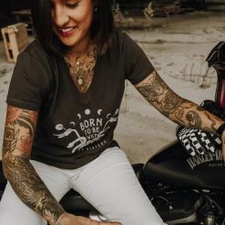 Wildust Sisters - Born To Be Wild T-shirt -Moto Style Shop 32