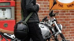 Wentworth Sling - Motorcycle Helmet Carrier - Olive -Moto Style Shop 383A3622 5000x e8ac8007 c841 417e a8c7 28ca0064fe7d