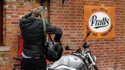 Wentworth Sling - Motorcycle Helmet Carrier - Olive -Moto Style Shop 383A3626 5000x b94fba35 f3d9 4a8b 81fc b25833c0cd62