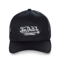 Von Dutch Baseball Cap - Black On Black -Moto Style Shop 571908bk