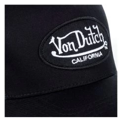 Von Dutch Baseball Cap - Black On Black -Moto Style Shop 571908ck