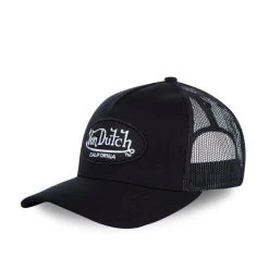 Von Dutch Baseball Cap - Black On Black