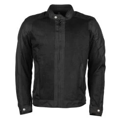 Helstons Stoner - Air Mesh Textile Summer Jacket - Black