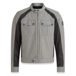 Belstaff Temple Summer Motorcycle Jacket - Granite Grey