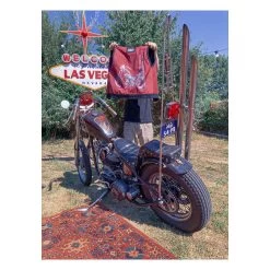 13 AND A HALF Rain Splitter Denim Vest - Black -Moto Style Shop 937670bk