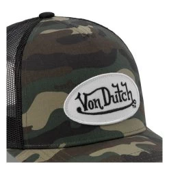 Von Dutch Camouflage Cap -Moto Style Shop 973611bk