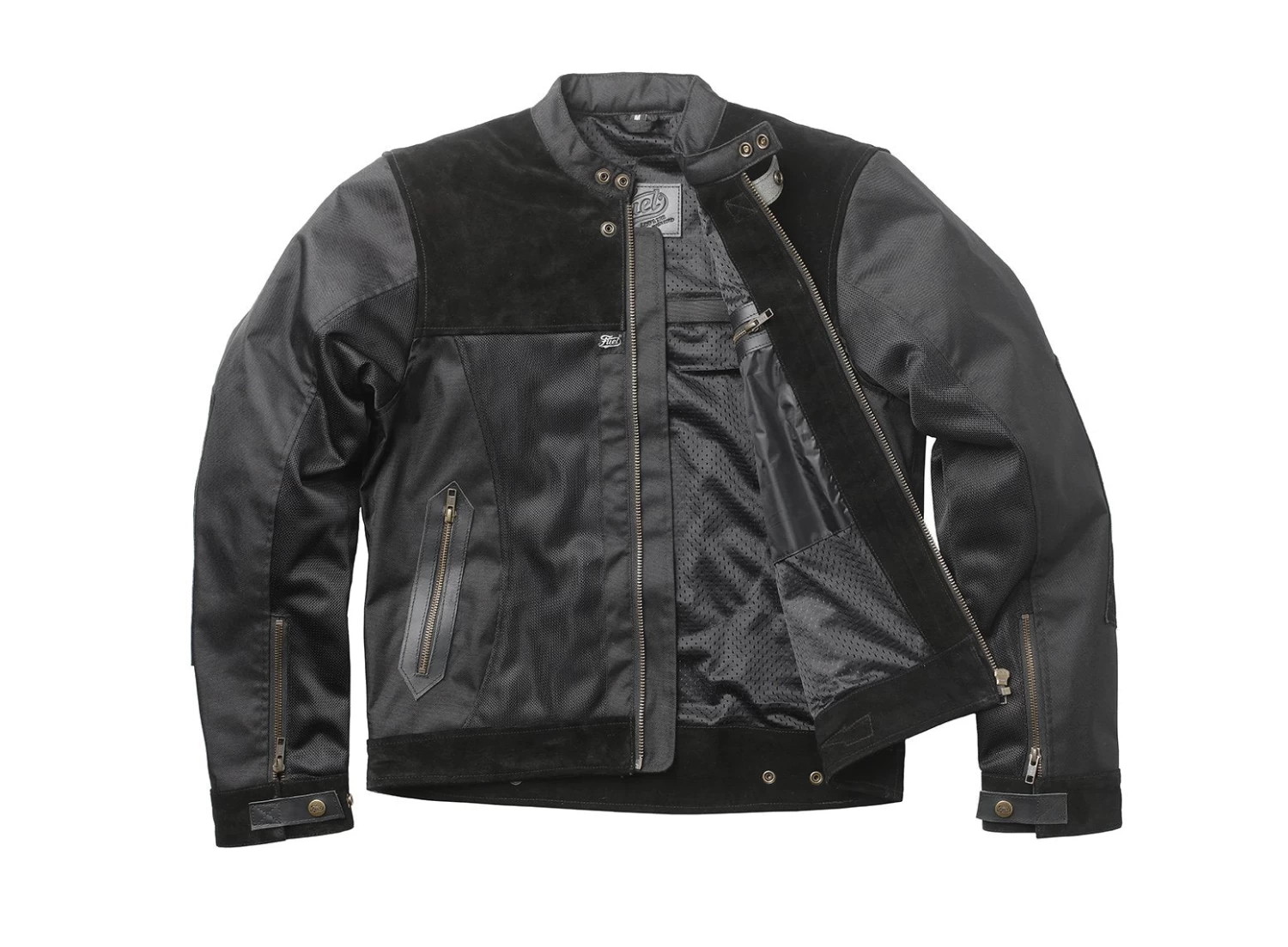 Fuel ARIZONA Vented Motorcycle Jacket - Black 4 Fuel ARIZONA Vented Motorcycle Jacket - Black - Image 2