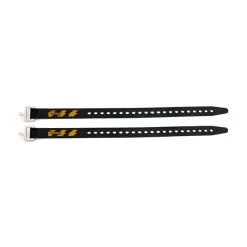 ROEG Luggage Straps - Black/yellow 46cm