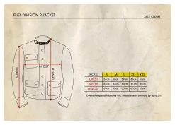 Fuel Division 2 Motorcycle Jacket - Black -Moto Style Shop DIVISION2 SIZE CHART.jpgcopy