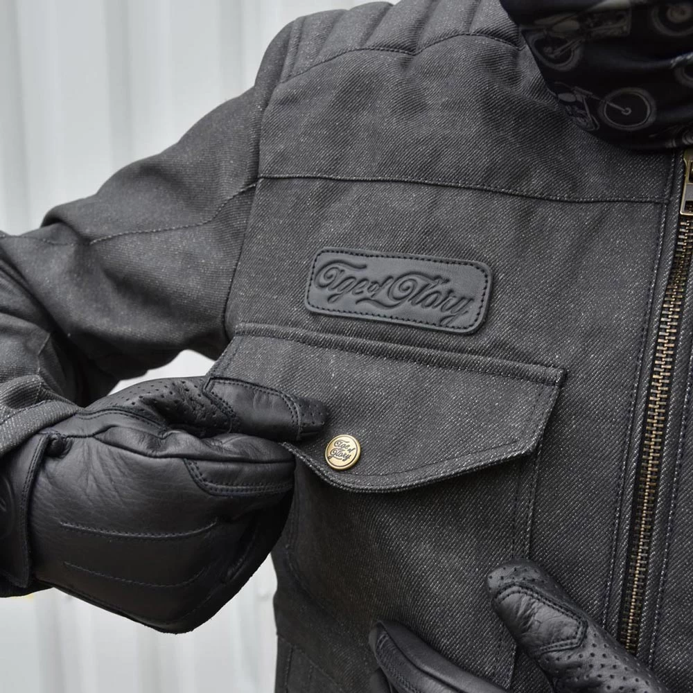 Age Of Glory - Worker Waxed Cotton Jacket - Raw Denim 5 Age Of Glory - Worker Waxed Cotton Jacket - Raw Denim - Image 3