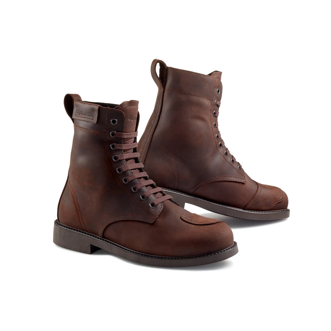 Stylmartin District WP Urban Boot In Brown 3 Stylmartin District WP Urban Boot In Brown