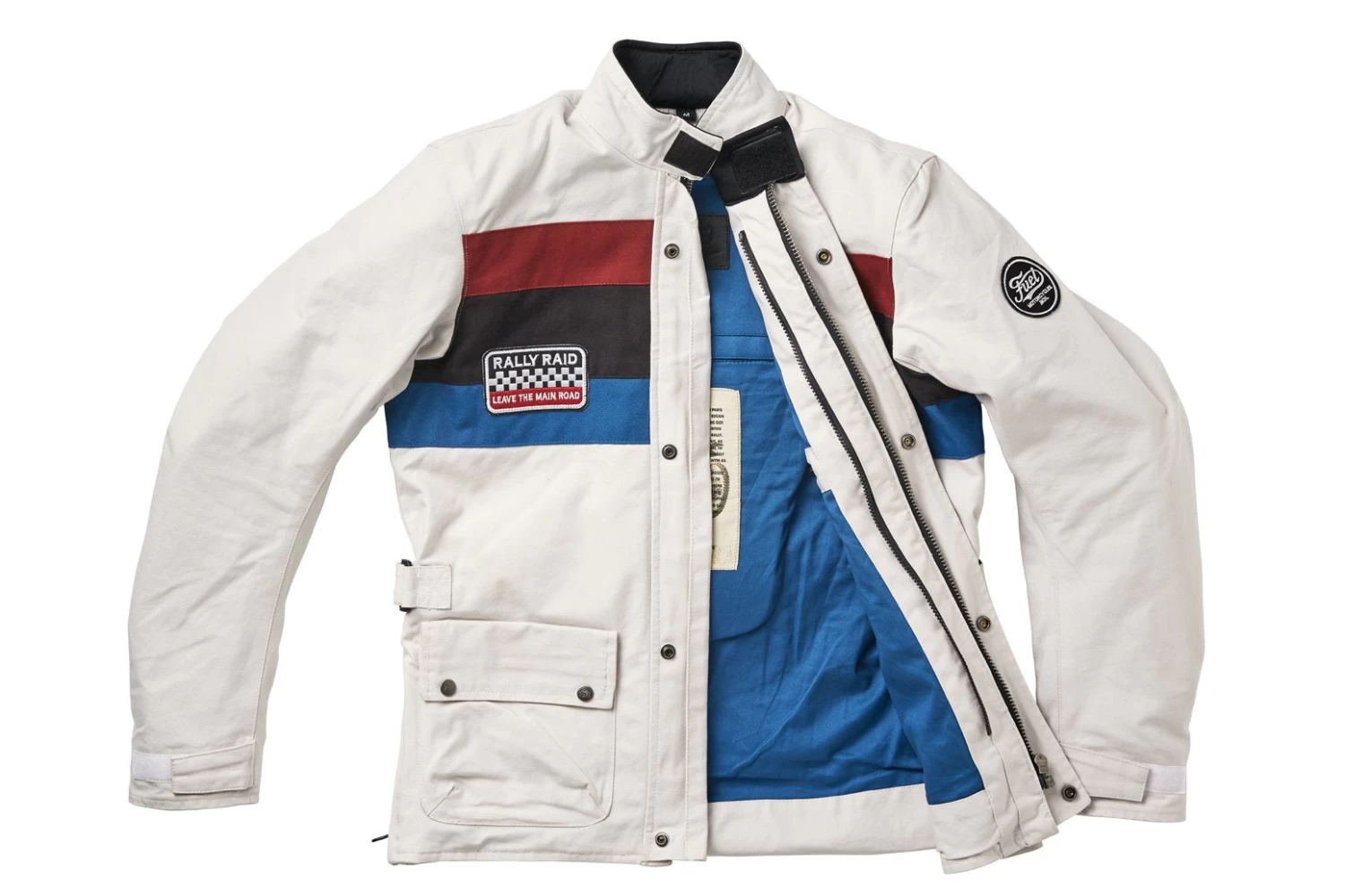 FUEL - RALLY RAID - WHITE JACKET 5 FUEL - RALLY RAID - WHITE JACKET - Image 3