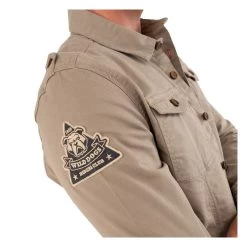 Von Dutch Flash Shirt - Khaki -Moto Style Shop FlashShirtc