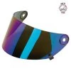 Biltwell Gringo S Face Shield - Rainbow Mirror