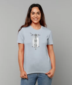 C90 Cub Double-sided Unisex Organic Cotton T-shirt 18 C90 Cub Double-sided Unisex Organic Cotton T-shirt -Moto Style Shop FrontLive3 mockup