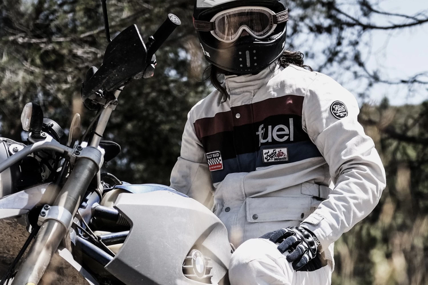 FUEL - RALLY RAID - WHITE JACKET 13 FUEL - RALLY RAID - WHITE JACKET - Image 11