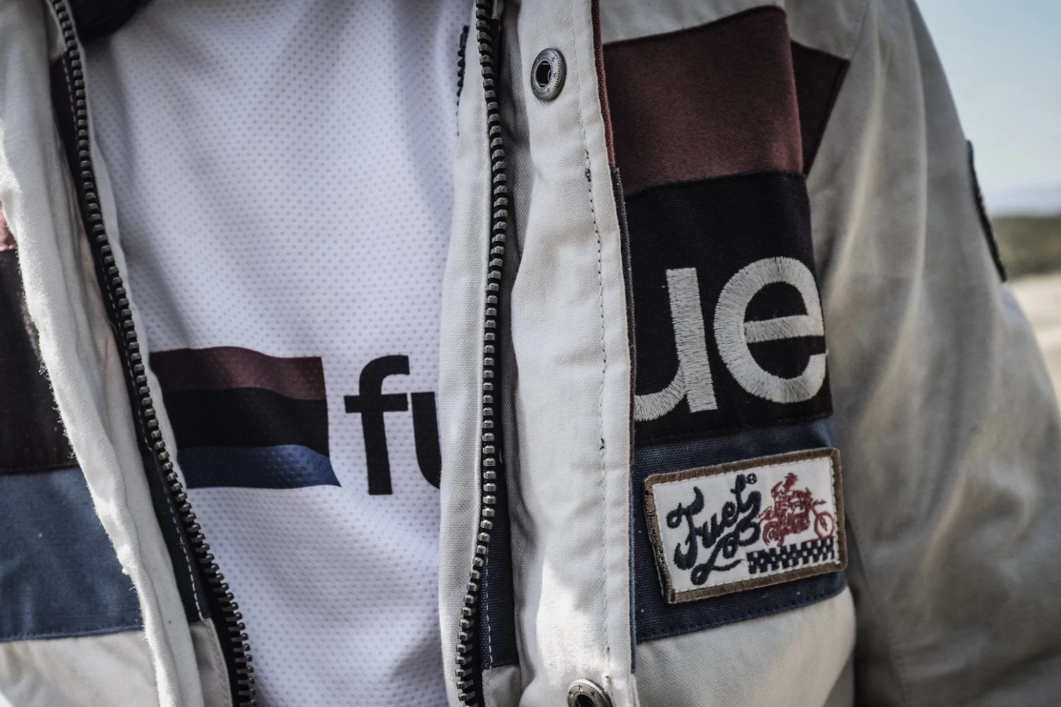 FUEL - RALLY RAID - WHITE JACKET 12 FUEL - RALLY RAID - WHITE JACKET - Image 10