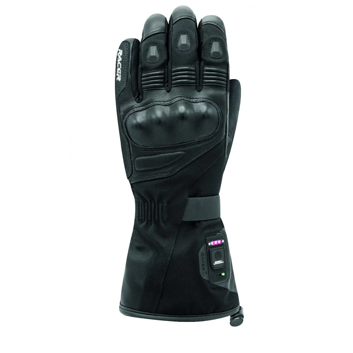 Racer Heat 4 Motorcycle Gloves - Black 3 Racer Heat 4 Motorcycle Gloves - Black