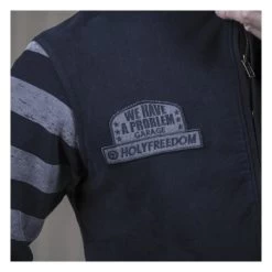 Holy Freedom Full Zip Sweatshirt -Moto Style Shop HolyFreedomWindstopJacketf