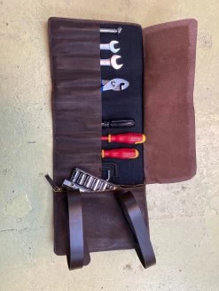 Vickers Motorcycle Co. - Leather Tool Roll -Moto Style Shop IMG 5173