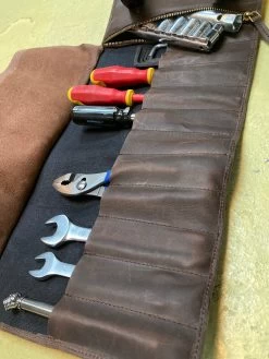 Vickers Motorcycle Co. - Leather Tool Roll -Moto Style Shop IMG 5174