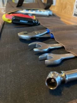 Vickers Motorcycle Co. - Leather Tool Roll -Moto Style Shop IMG 5175