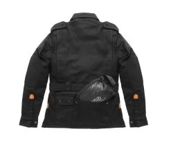 Fuel - Ladies Safari Motorcycle Jackets - Black -Moto Style Shop JACKET04