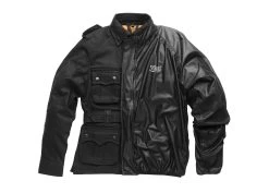 Fuel - Ladies Safari Motorcycle Jackets - Black -Moto Style Shop JACKET05