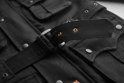 Fuel - Ladies Safari Motorcycle Jackets - Black -Moto Style Shop JACKET13