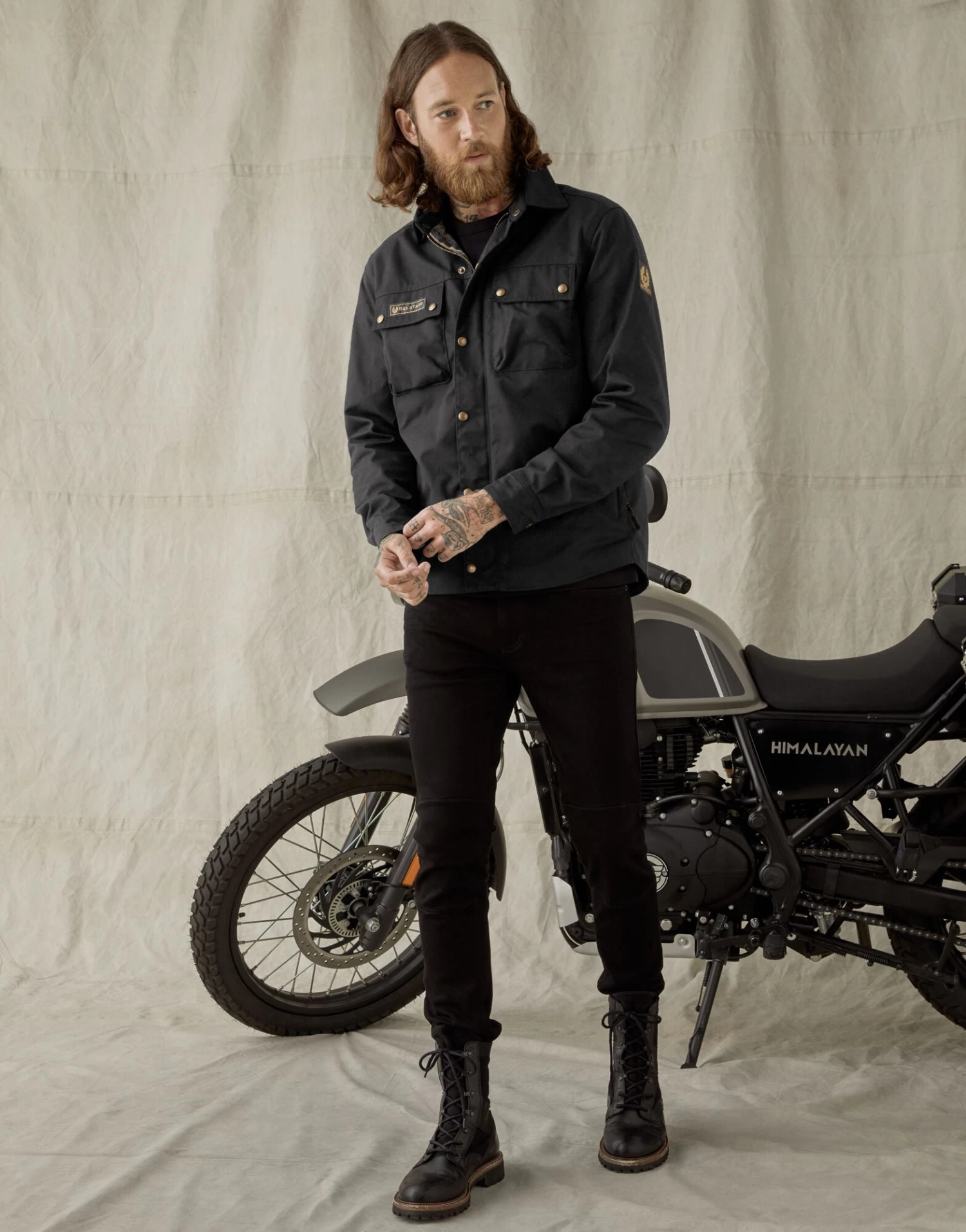 Belstaff Mansion Riding Shirt - Black 4 Belstaff Mansion Riding Shirt - Black - Image 2