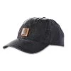 Carhartt Odessa Canvas Cap - Black -Moto Style Shop Odessa Black 1