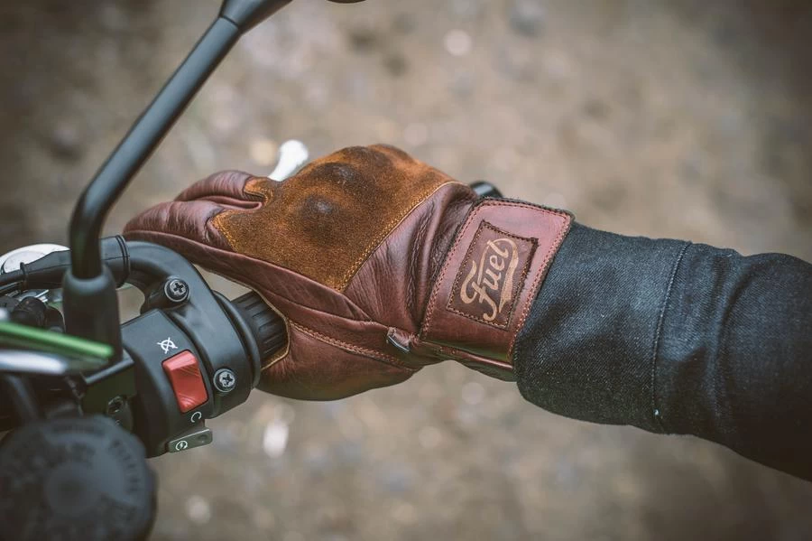 Fuel Rodeo Gloves - Brown Leather 11 Fuel Rodeo Gloves - Brown Leather - Image 9