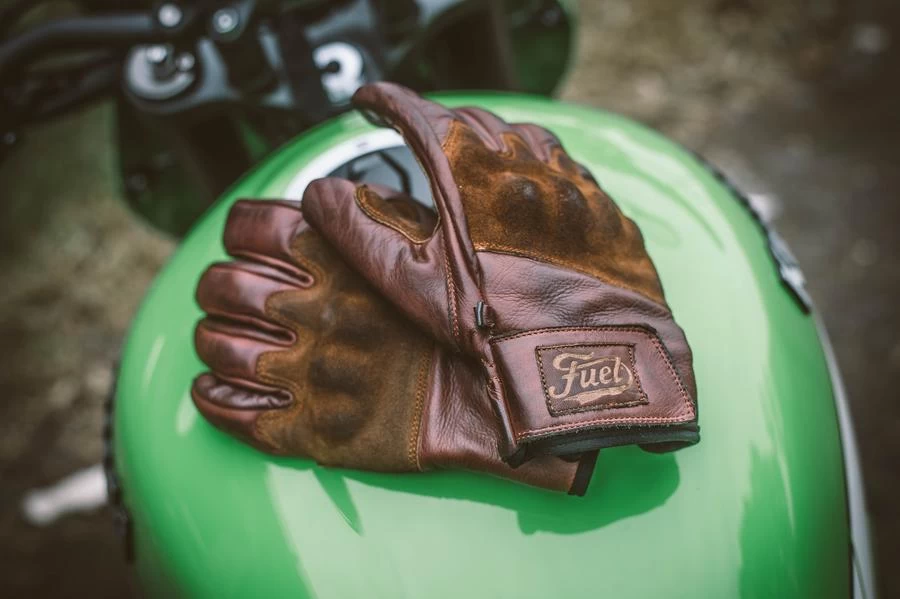 Fuel Rodeo Gloves - Brown Leather 9 Fuel Rodeo Gloves - Brown Leather - Image 7