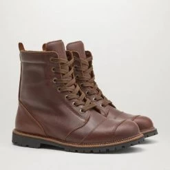 Belstaff Resolve Leather Motorcycle Boots
