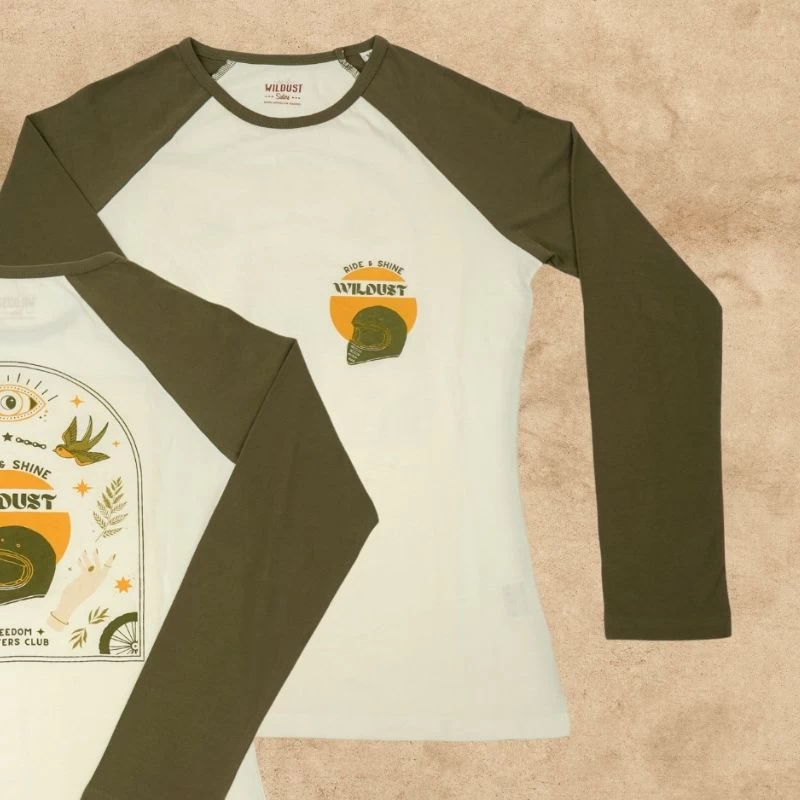 Wildust Baseball T - Ride & Shine 6 Wildust Baseball T - Ride & Shine - Image 4