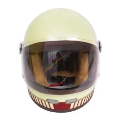 By City Roadster II Full Face Helmet - Cream Wing 7 By City Roadster II Full Face Helmet - Cream Wing -Moto Style Shop RoadsterCreamWingc