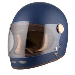 By City Roadster Blue Full Face Helmet -Moto Style Shop Roadster Matt Blue8