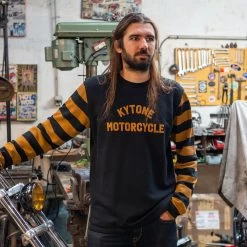 Kytone - Bee 1 Long Sleeve Shirt - Yellow -Moto Style Shop SW1FW21 5