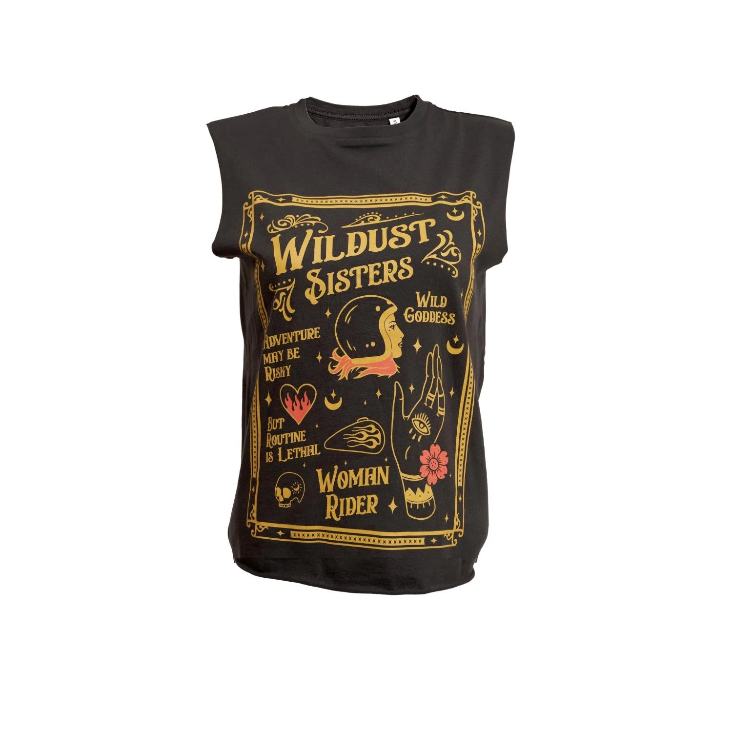 Wildust Sisters - Soeucieres Tank-shirt - Black 5 Wildust Sisters - Soeucieres Tank-shirt - Black - Image 3