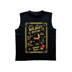 Wildust Sisters - Soeucieres Tank-shirt - Black 13 Wildust Sisters - Soeucieres Tank-shirt - Black -Moto Style Shop Soeurieres02