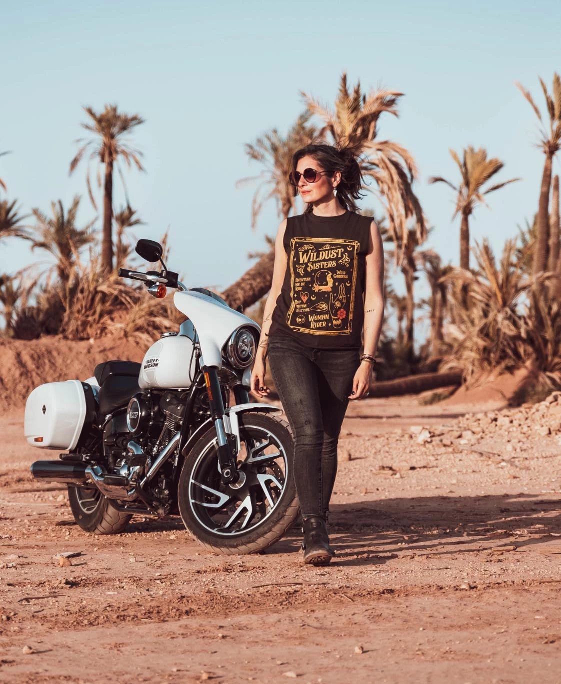 Wildust Sisters - Soeucieres Tank-shirt - Black 9 Wildust Sisters - Soeucieres Tank-shirt - Black - Image 7