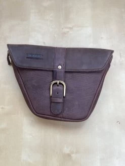 Royal Enfield Interceptor Or Continental 650 - Tobacco Leather Side Panel Bags - Pair -Moto Style Shop Tobras