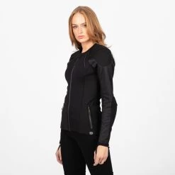Knox Ladies URBANE PRO Mk3 Armoured Motorcycle Jacket/Shirt 14 Knox Ladies URBANE PRO Mk3 Armoured Motorcycle Jacket/Shirt -Moto Style Shop Urbane Pro Mk3 Women Black 2
