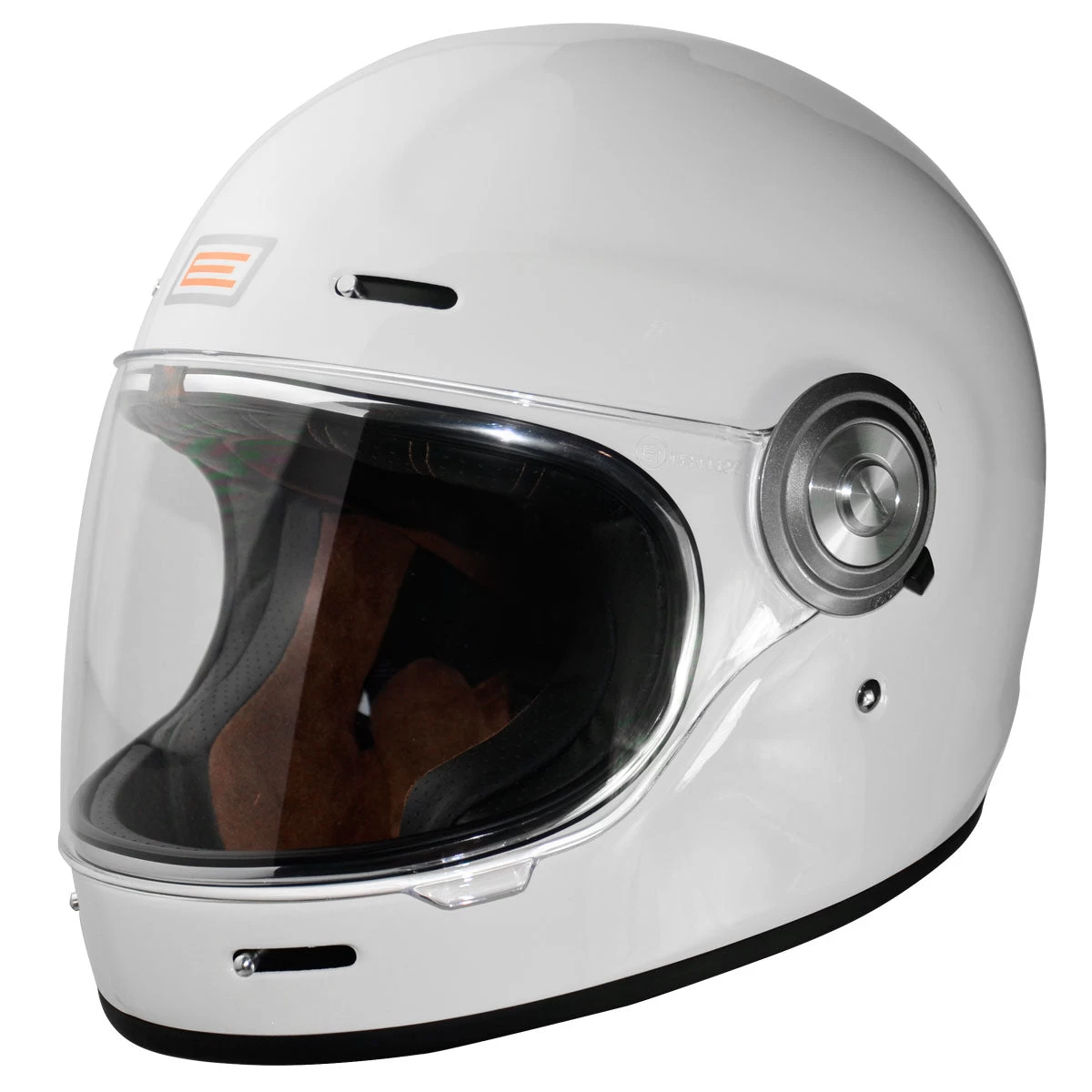 Origine Vega Motorcycle Helmet - Solid White - Gloss 3 Origine Vega Motorcycle Helmet - Solid White - Gloss