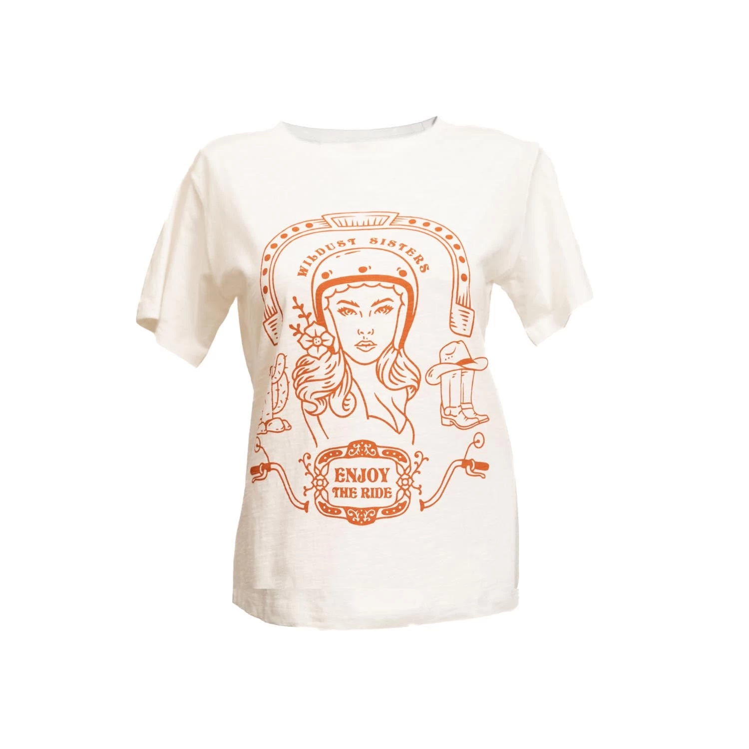 Wildust Sisters - Wild West T-shirt - White 4 Wildust Sisters - Wild West T-shirt - White - Image 2