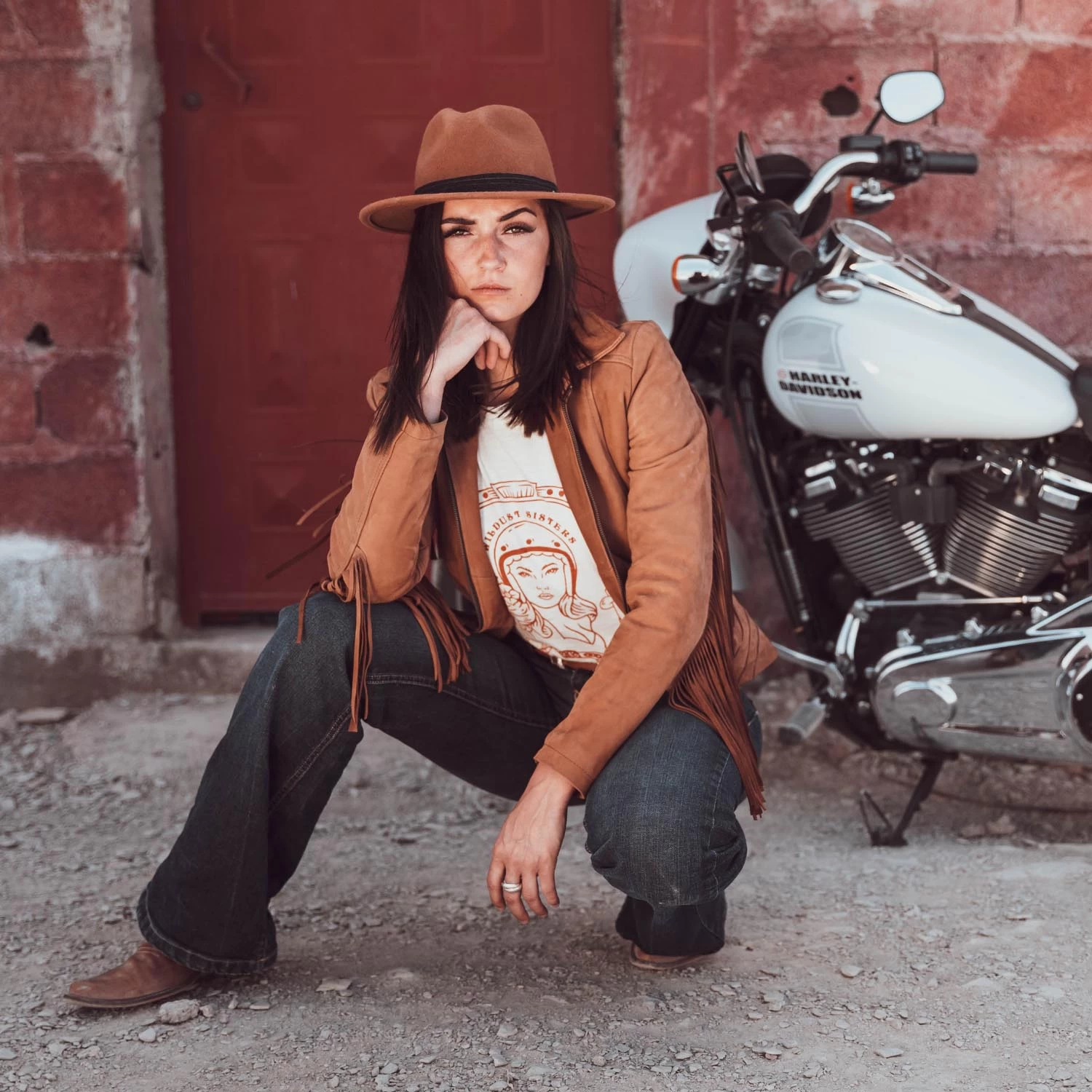 Wildust Sisters - Wild West T-shirt - White 6 Wildust Sisters - Wild West T-shirt - White - Image 4